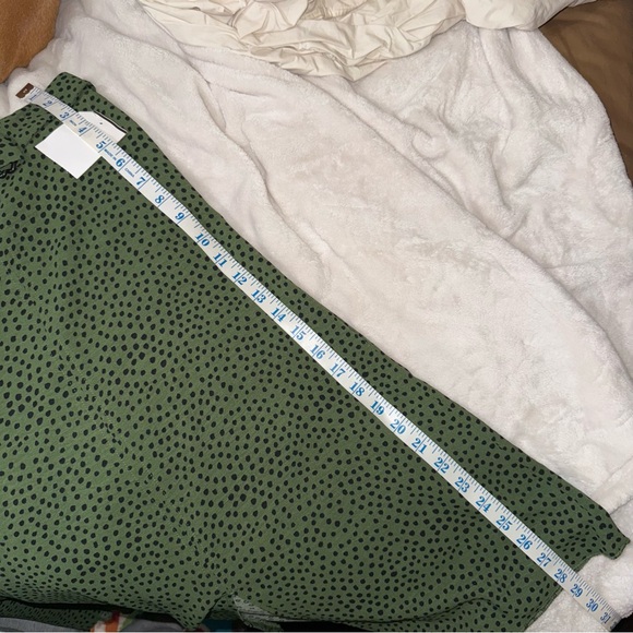 Green Polka Dot Midi Skirt NWT - Picture 10 of 11